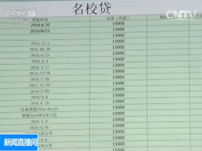 受騙學生告訴記者，申季陽曾經在網貸平臺工作過，和一些網貸平臺的業務員很熟，而這些平臺的業務員為了保持業務量，也一直與申季陽聯系密切。