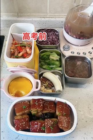 媽媽曬孩子高考前后伙食變化，網(wǎng)友：太真實(shí)