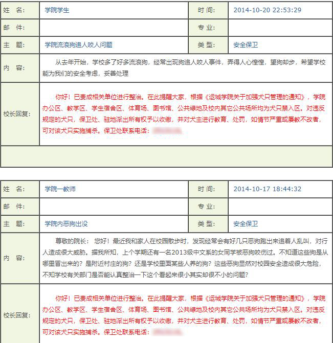 山西運城學院保安捕殺校內流浪狗 當地警方：已接到報警