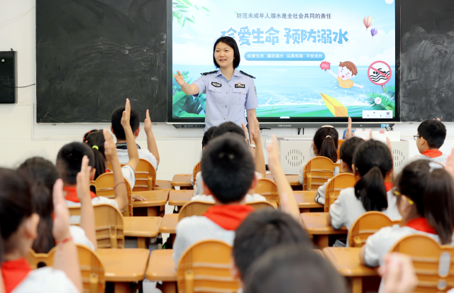 江蘇宿遷：防溺水 迎暑假