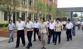 江苏省人大副主任蒋宏坤一行来到连云港师专一附小教育集团盐河校区调研工作 