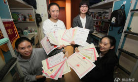 学霸寝室！4名工科女生全被保研名校