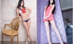 美女老师穿超短裙上课 原是人气模特