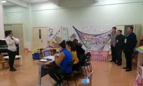  省市领导巡视我市2016年下半年中小学教师资格面试工作