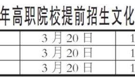 报考高职院校提前招生的考生请不要忘记打印准考证