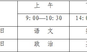 普通高校运动训练、武术与民族传统体育专业招生文化考试即将开始啦