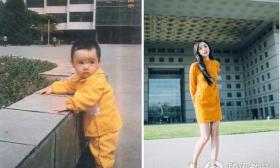 组图：北师大女生晒对比照诠释何为真正母校