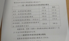 北京、安徽、广西等多地公布一本分数线，文科最低515分，理科最低473分！江苏明天公布！