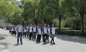 江都师生们点赞扬大附中东部分校