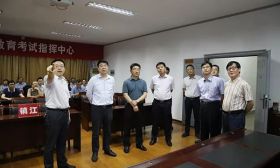 副市长孙晓南检查高考考前准备工作