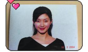 江疏影晒14年前高考证件照 双颊婴儿肥显青涩