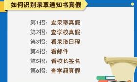 錄取通知書投遞中，6招教你辨“真假”！ 