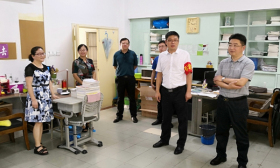 刘元良局长检查秋学期开学工作