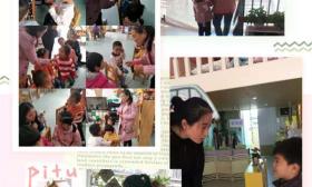 宝应县叶挺桥幼儿园北园组织防拐骗演练活动