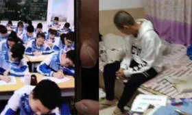 初中生被老师强行理光头后跳楼身亡 校方：理的平头