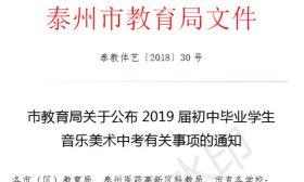 音乐美术中考，这两类学生可以免试…… 