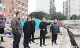 郭毅浩局长视察市直学校在建建筑工地