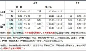 最新！鼓楼区期末考试安排定了！南京中小学期末;寒假时间汇总！