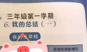败给南京小学生的期末总结了！获得奖项：“抽奖一等奖”，没毛病啊！ 
