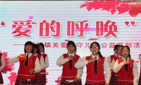 江都区吴桥镇举办“爱的呼唤”关爱留守儿童大型公益活动