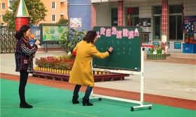 大公镇古贲幼儿园开展火灾紧急疏散演练活动