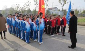 启东市大同村小学开展清明节主题教育活动