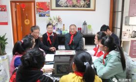 南通市鹤涛小学开展“寻访先烈亲人，传承红色文化”活动