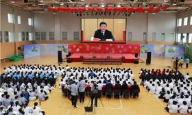 树人学校举行纪念五四运动100周年合唱活动