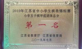 港闸区实验小学省棋类比赛勇夺八冠