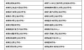 8家整改，14家被注销 湖南这些民办职业培训机构不合格