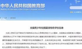 泰州又有4所学校入选全国青少年校园篮球特色学校，快看有你母校没……