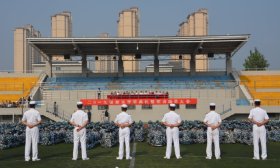 校园传真 | 连云港中医药高职校举行2019级新生开学典礼暨军训动员大会 