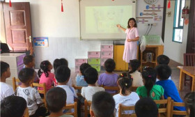 曲塘镇李庄幼儿园：呵护牙齿，让笑容更灿烂
