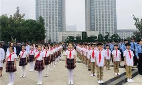 50名少先队员亮相常州升旗仪式，真情告白伟大祖国！ 