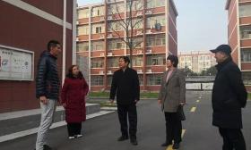 汤成军到宿迁中学检查安全工作
