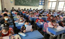 竹行小学全体师生进行防疫知识测试