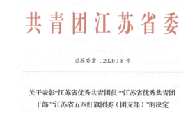 无锡一批优秀团员、团干部、团组织获殊荣