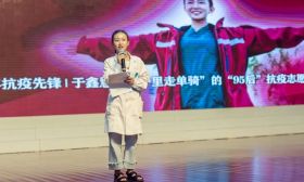 通州高级中学开展了“新时代青春大讲堂”第三讲暨“抗疫事迹报告会”活动