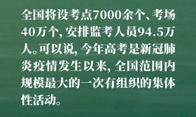 高考要不要戴口罩？权威回应来了