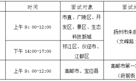 2020年扬州市委托免费培养学前教育专业师范生 面试考生须知