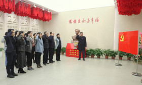 王成斌一行赴常州开展“学史增信” 主题党日活动