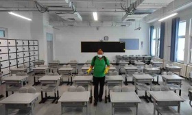 做消杀、备物资、忙备课，北京汇文中学多举措迎开学