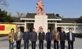 徐子敏率安稳处党支部开展“学习革命精神，增强使命担当， 守好校园安全”主题党日活动
