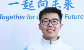 一句话让美单板名将落泪，清华志愿者回信祝“在黄土地刷新成绩”