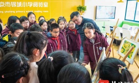 艺润童年！银城小学为这位四年级“小画家”举办个人画展