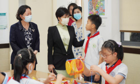省教育厅举行“‘双减’政策落地 暑期生活更多彩” 主题宣传活动