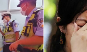 女子被查酒驾抗拒执法，女儿现场怒斥母亲：不要影响我考大学！
