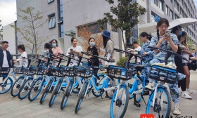 “专供”校园的共享单车长什么样？一起来看看