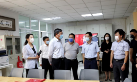 马欣检查指导国庆假期高校疫情防控和安全稳定工作