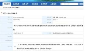 南京市教育局最新通知！这些教育培训机构不合格
